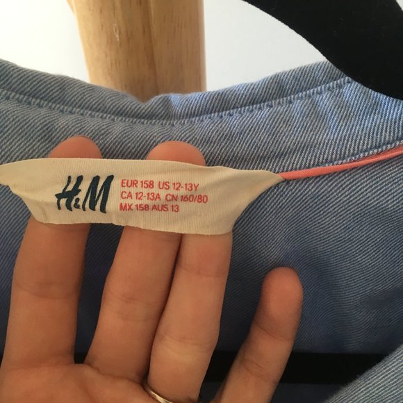 Blue button down shirt - Picture 3 of 4